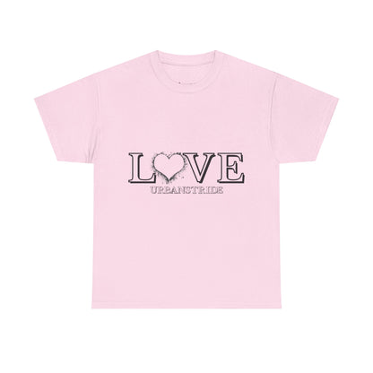 T-shirt con scritta “LOVE urbanstride"