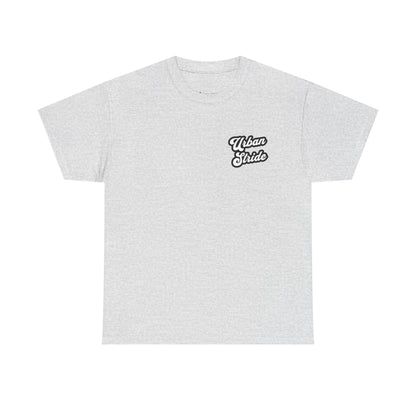 T-shirt con scritta "urbanstride " stile firma