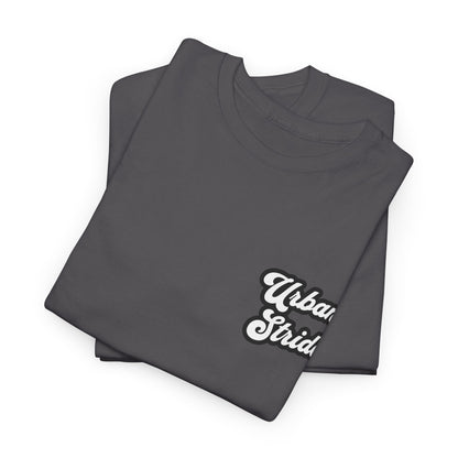T-shirt con scritta "urbanstride " stile firma