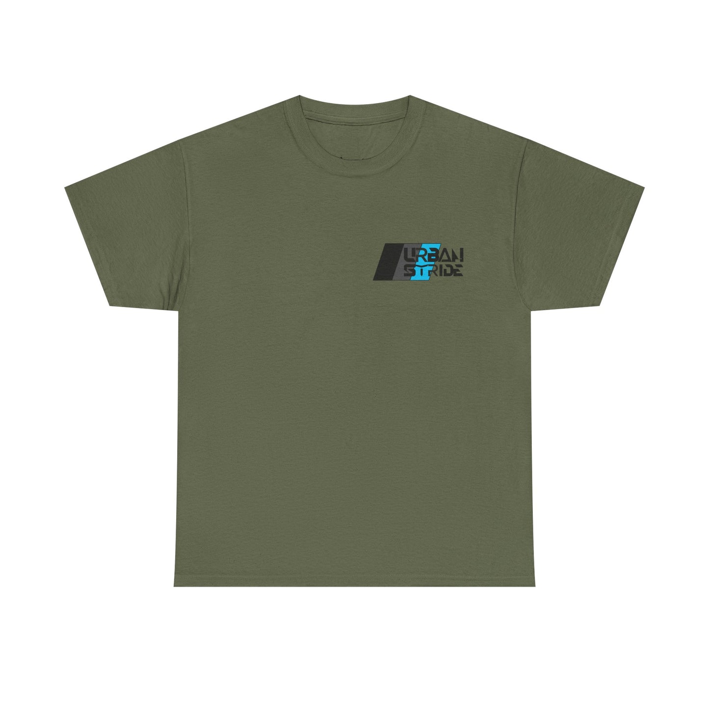 T-shirt con scritta "urbanstride " stile sportivo