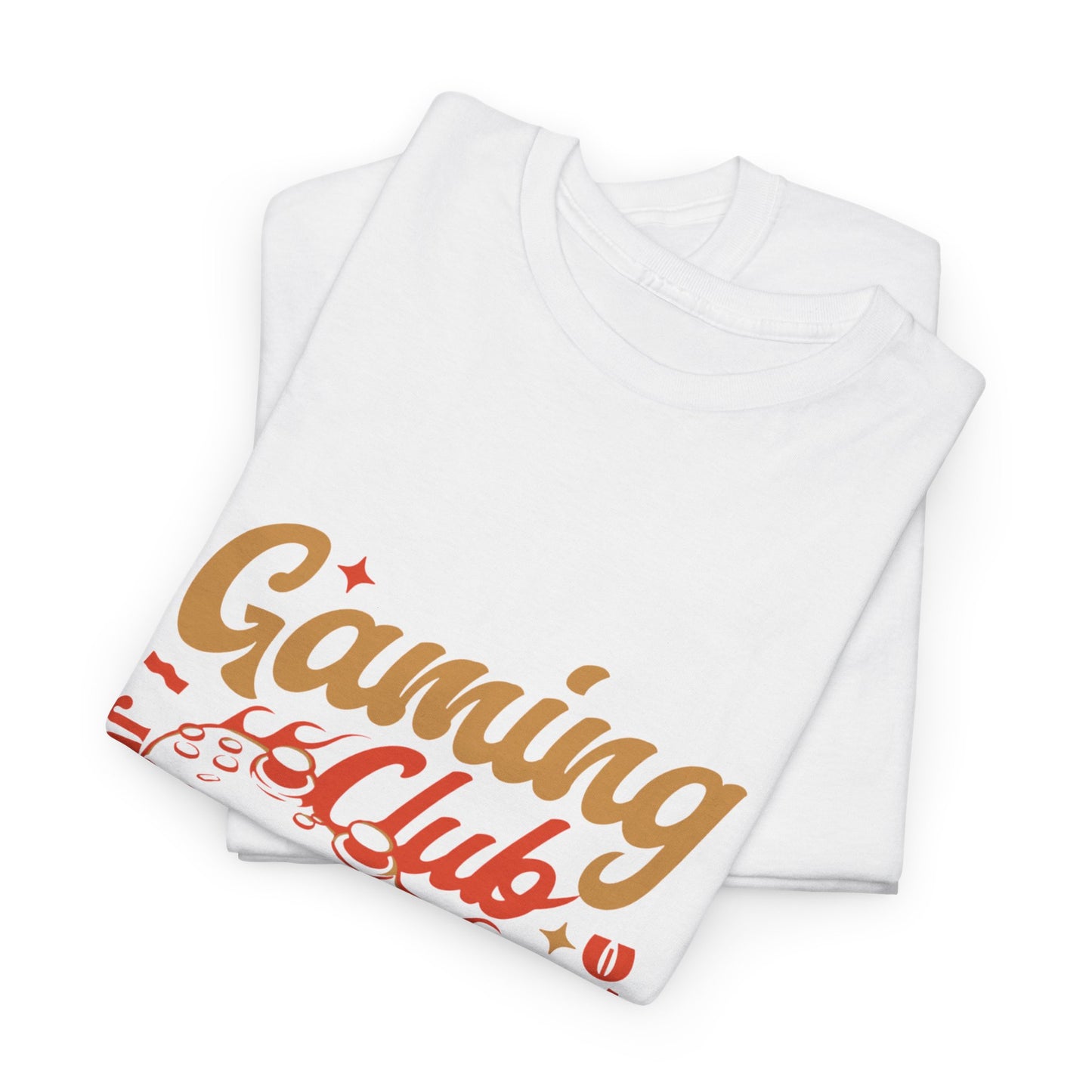 T-shirt con scritta “Gaming Club – I Just Need My Console”