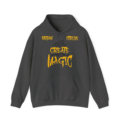 Felpa con scritta"Create your own magic"