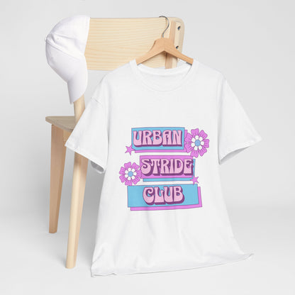 T-shirt con scritta "Urbanstride club"