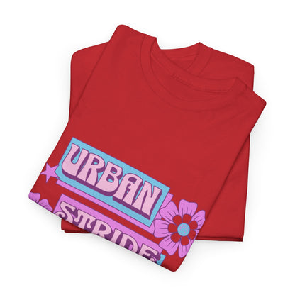T-shirt con scritta "Urbanstride club"