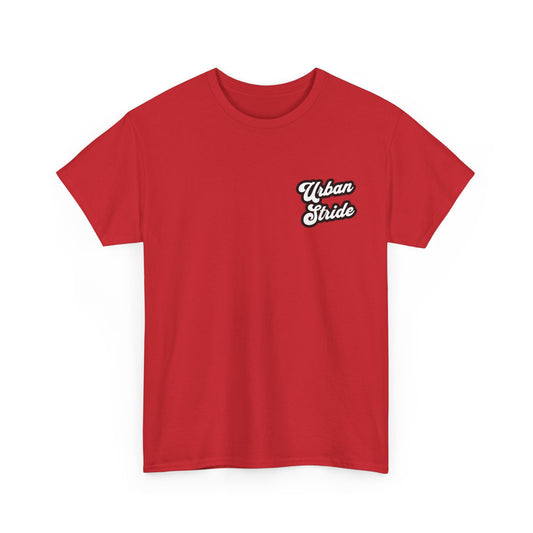T-shirt con scritta "urbanstride " stile firma