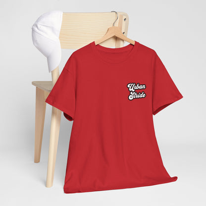 T-shirt con scritta "urbanstride " stile firma