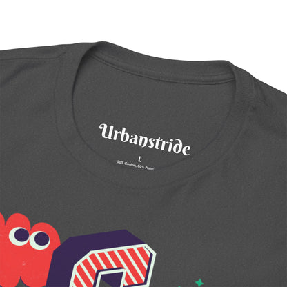 T-shirt con scritta "Create your magic"