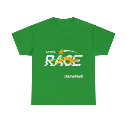 T-shirt con scritta "Spirit race"