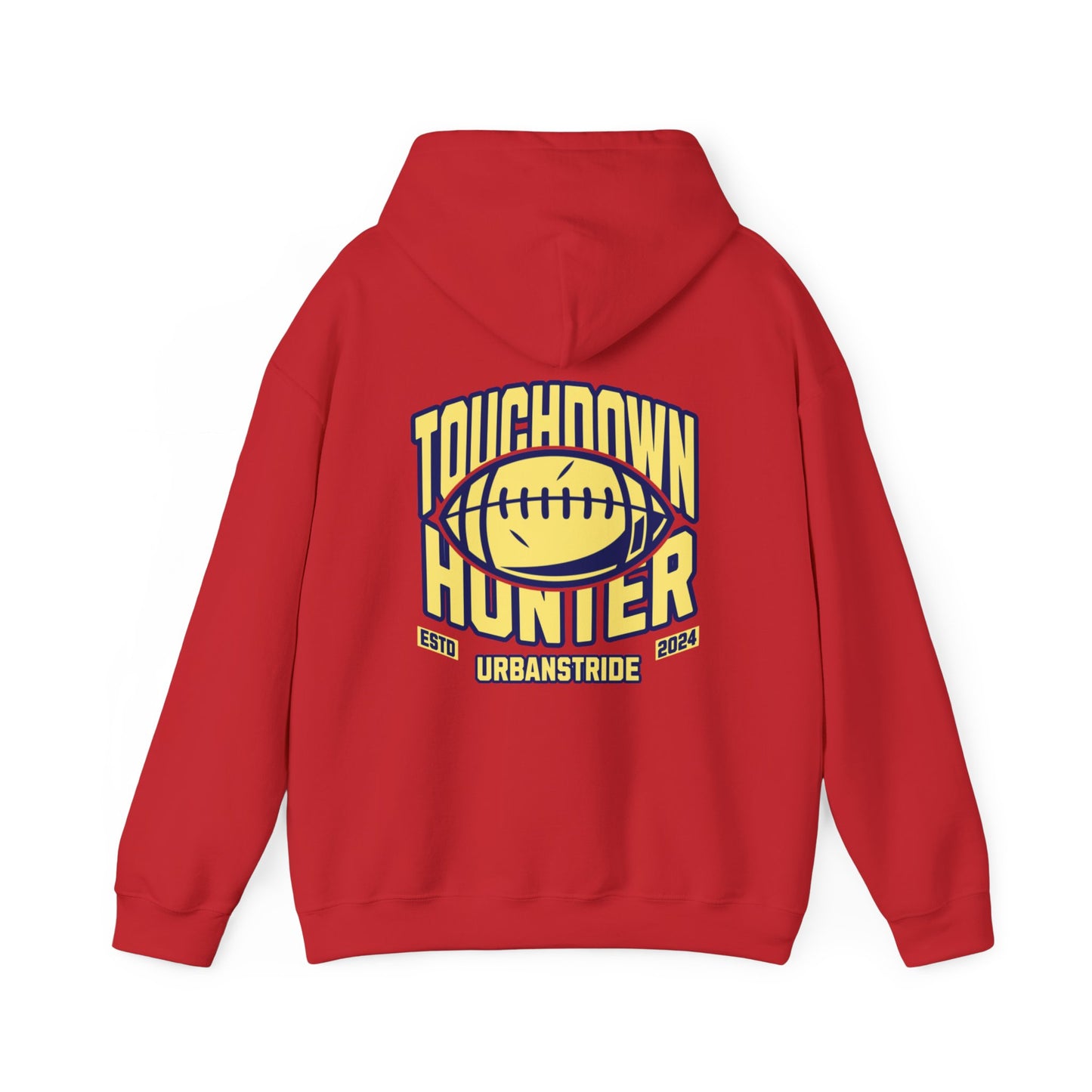Felpa con scritta "Touchdown hunter"