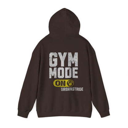 Felpa con scritta "Gym mode on"