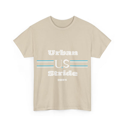 T-shirt con scritta "urbanstride " abbreviata U.S