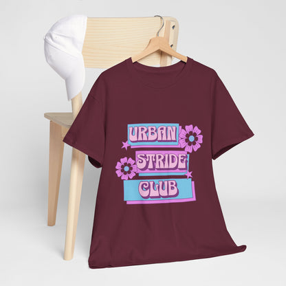 T-shirt con scritta "Urbanstride club"