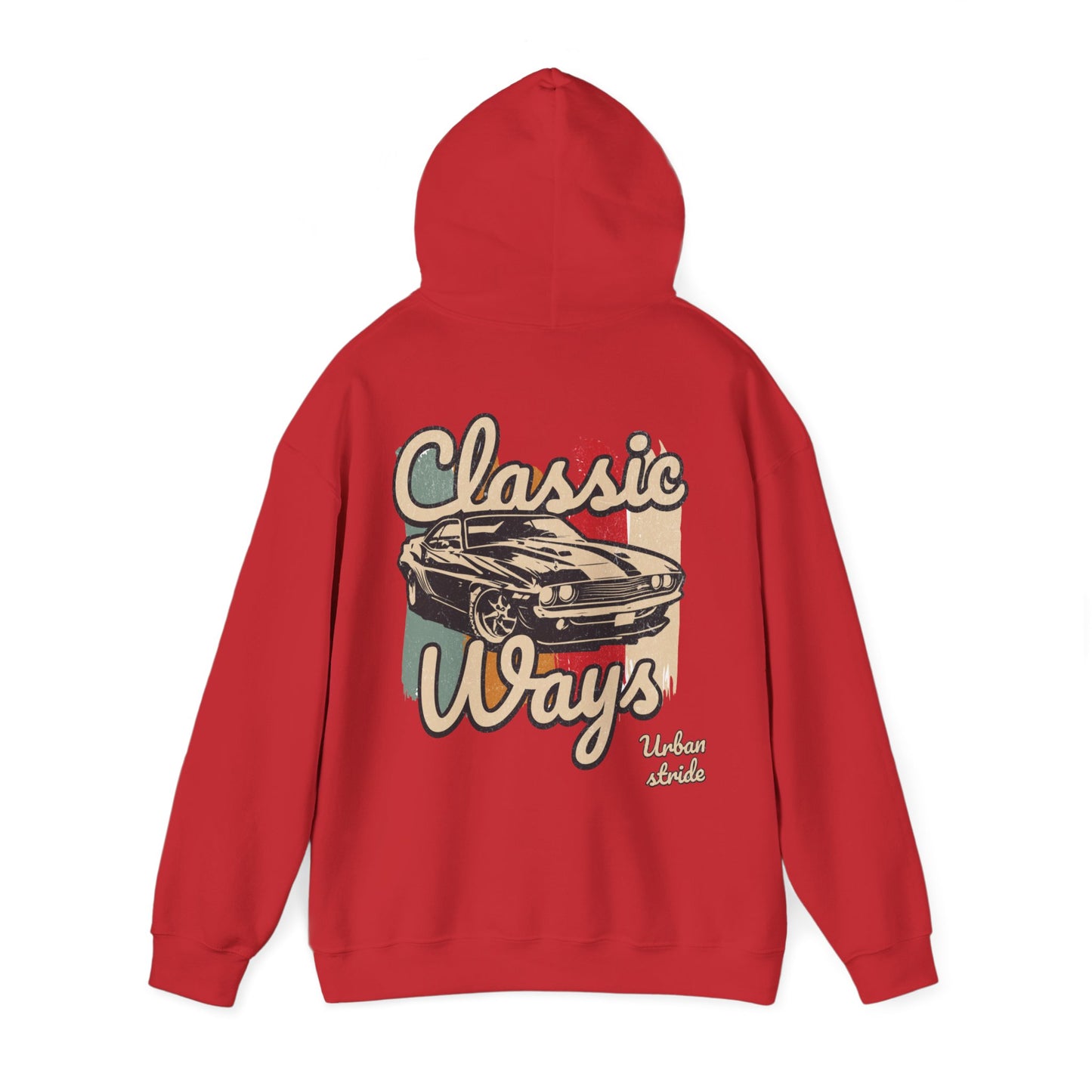 Felpa con scritta "Classic ways"