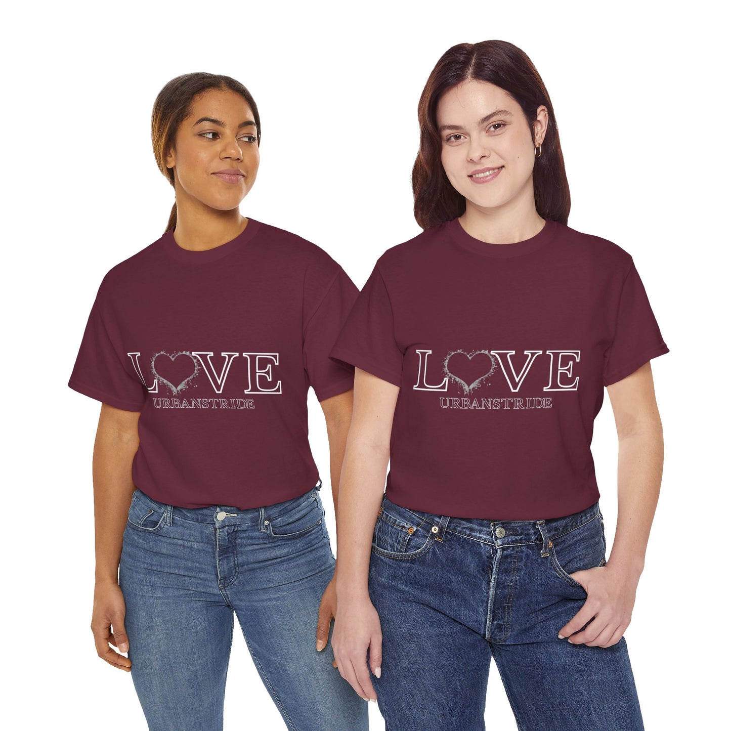 T-shirt con scritta “LOVE urbanstride"