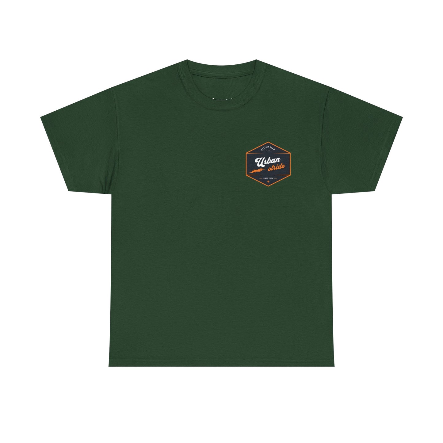 T-shirt Urban Stride® – Logo esagonale vintage in stile aviatore
