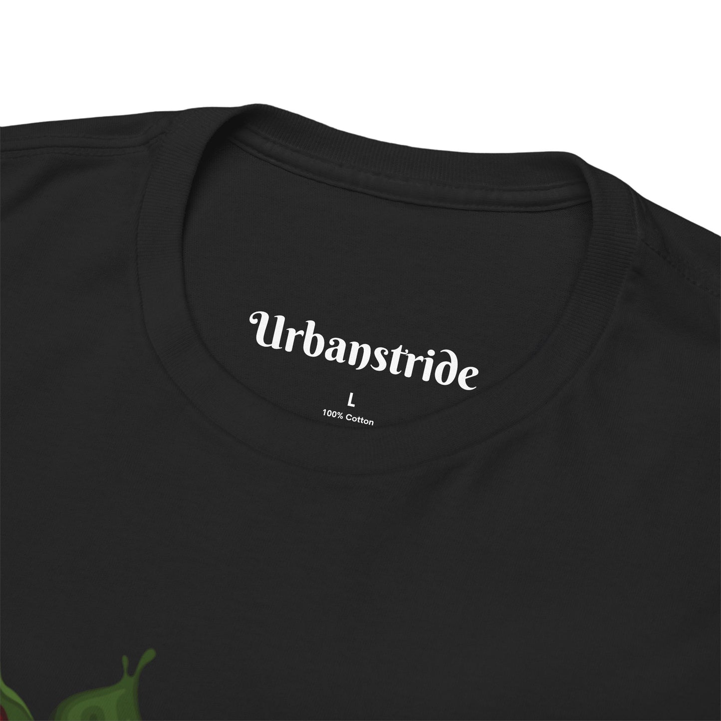 T-shirt con scritta "UrbanStride Vintage Flower