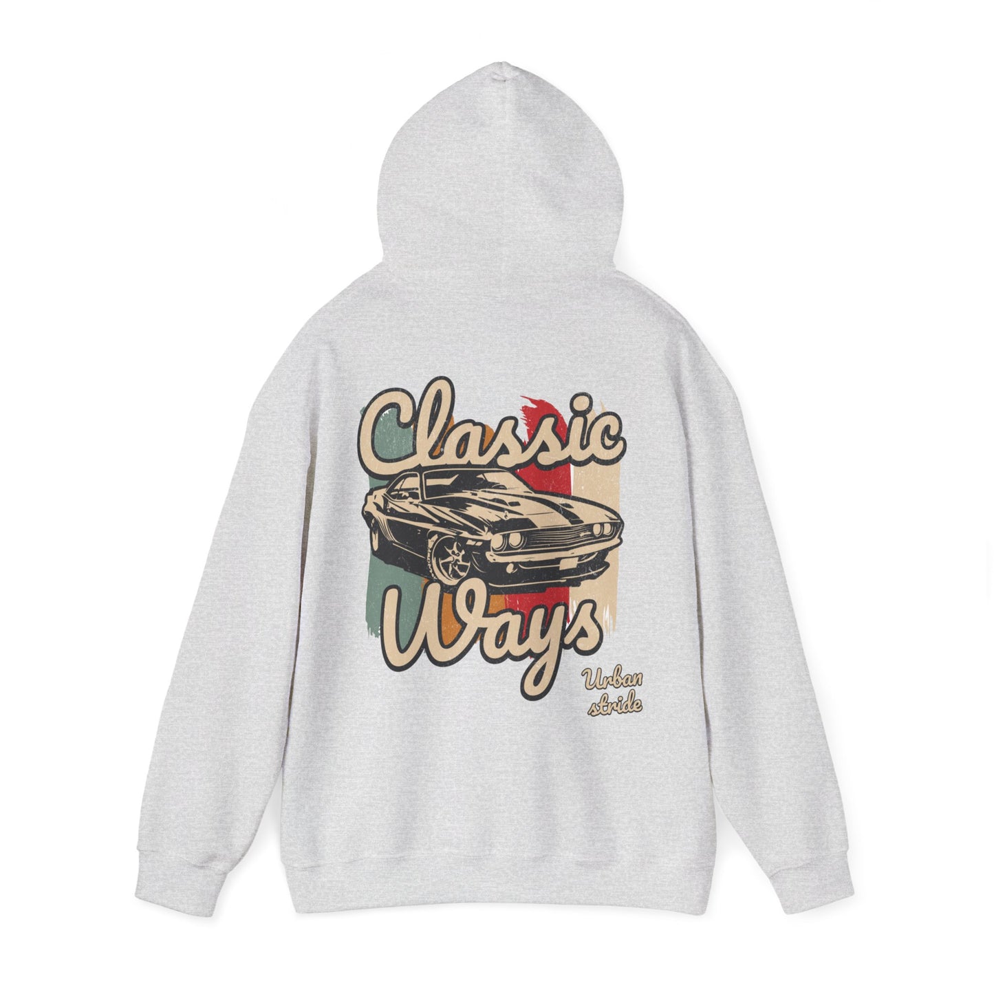 Felpa con scritta "Classic ways"