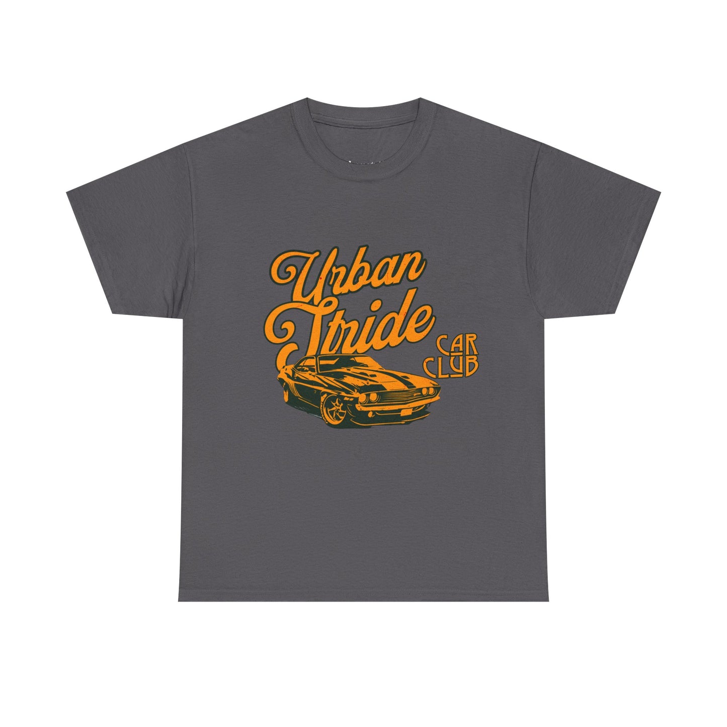 T-shirt con scritta "Urbanstride car club"