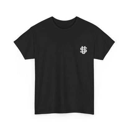 T-shirt con scritta "Urbanstride abbreviata U.S "