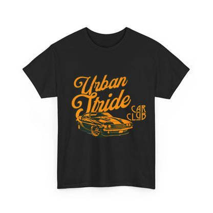 T-shirt con scritta "Urbanstride car club"