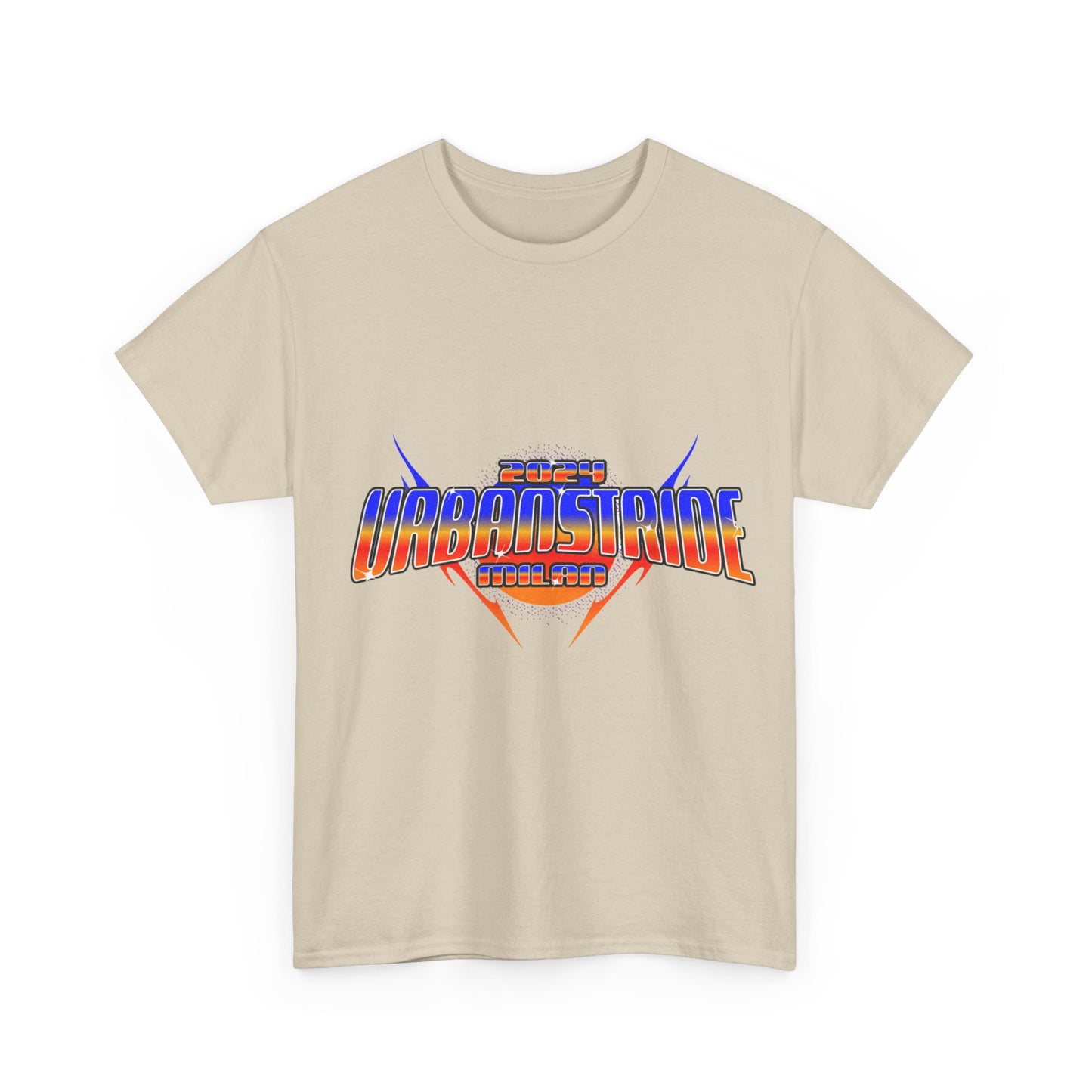 T-shirt con scritta "Urbanstride 2024 Italy"