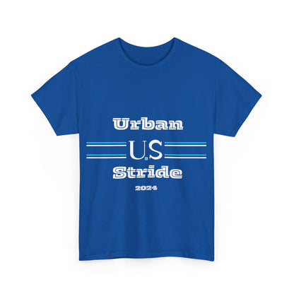 T-shirt con scritta "urbanstride " abbreviata U.S