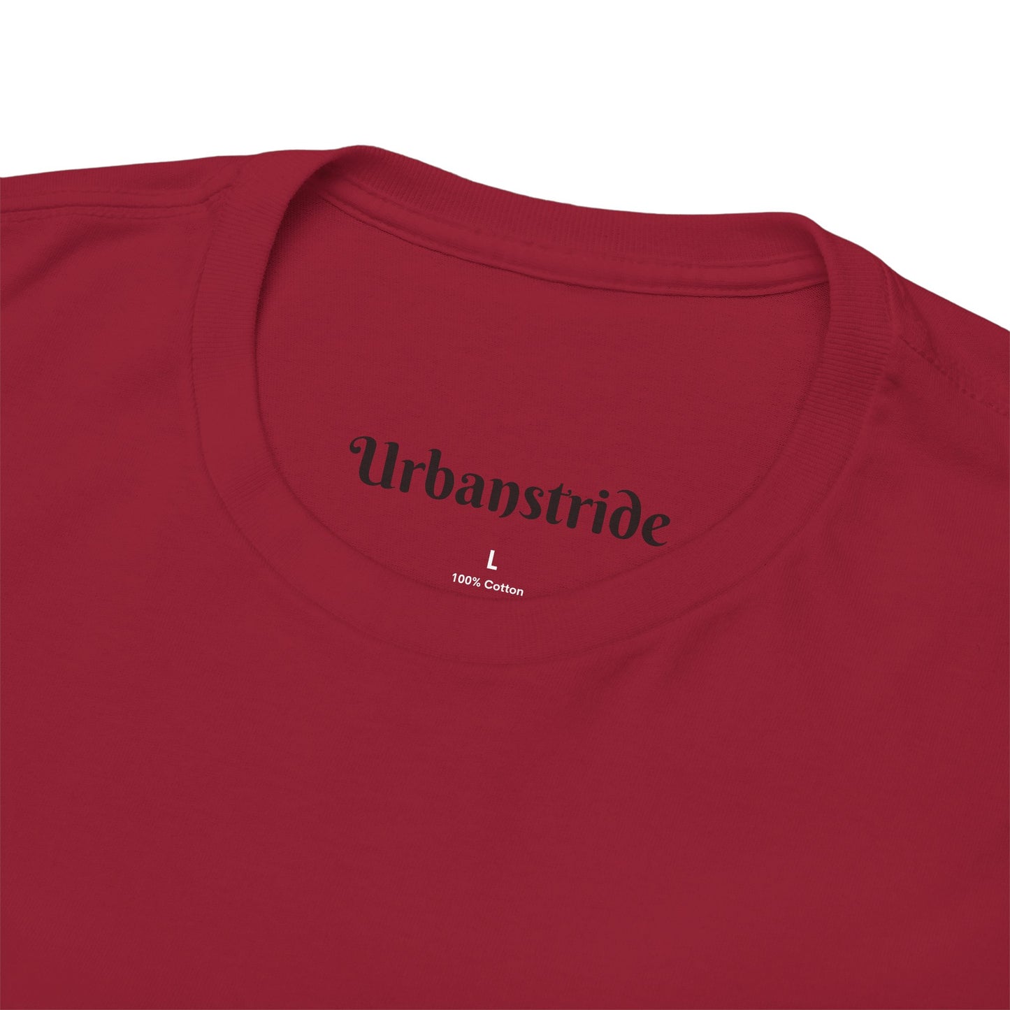 T-shirt con scritta "urbanstride " stile sportivo