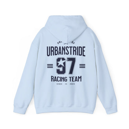 Felpa con scritta "Property of urbanstride 97 racing team since 2024"
