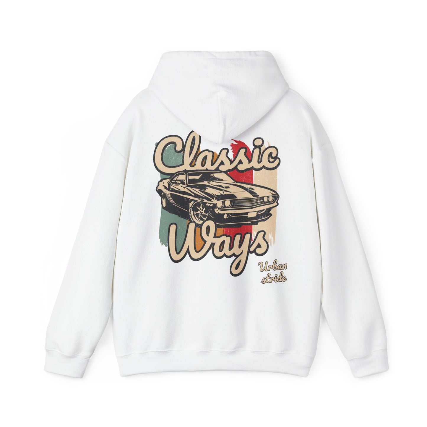 Felpa con scritta "Classic ways"
