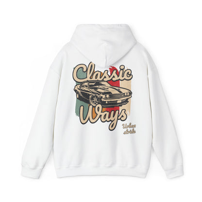 Felpa con scritta "Classic ways"