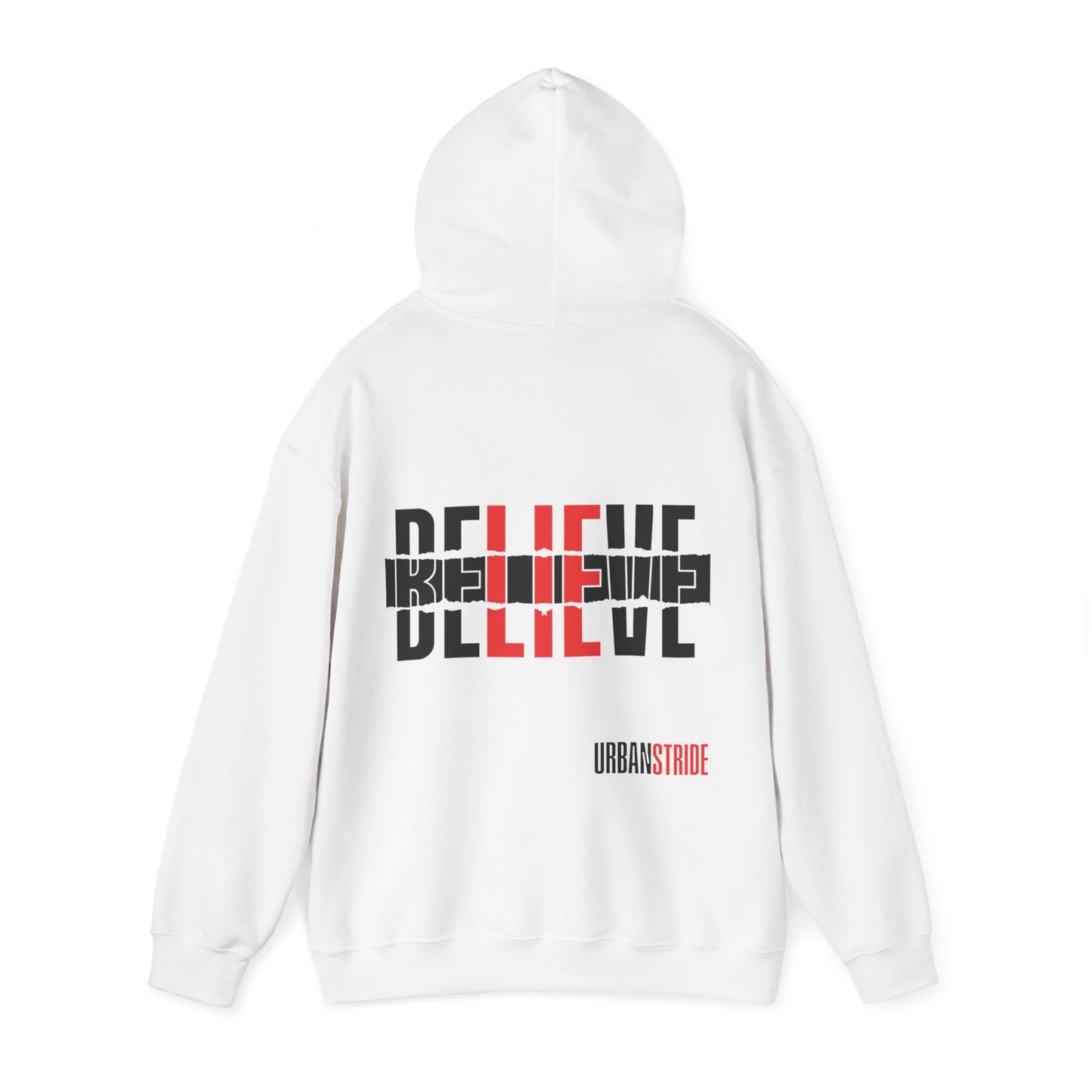 Felpa con scritta "Believe"